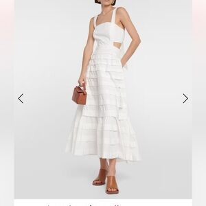 WHITE SIMKHAI MAXI / MIDI DRESS